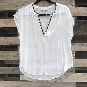 White dressy top
